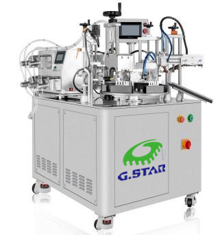 Dual-head continuous tube filling and sealing machine